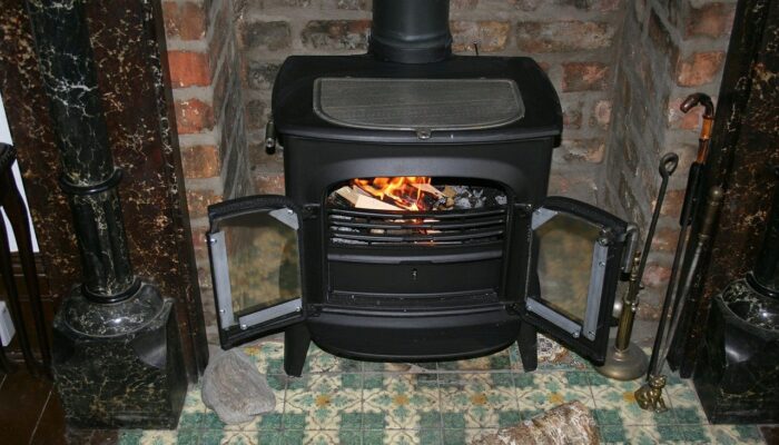 Wood-burned stove